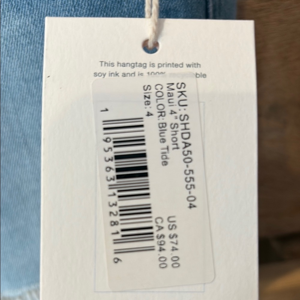 Carve Designs Denim Blue Jean Shorts - Picture 2 of 3